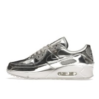 Женские Nike Air Max 90 Metallic Silver (2020) (W)