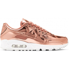 Женские кроссовки Nike Air Max 90 Metallic Rose Gold (2020) (W)