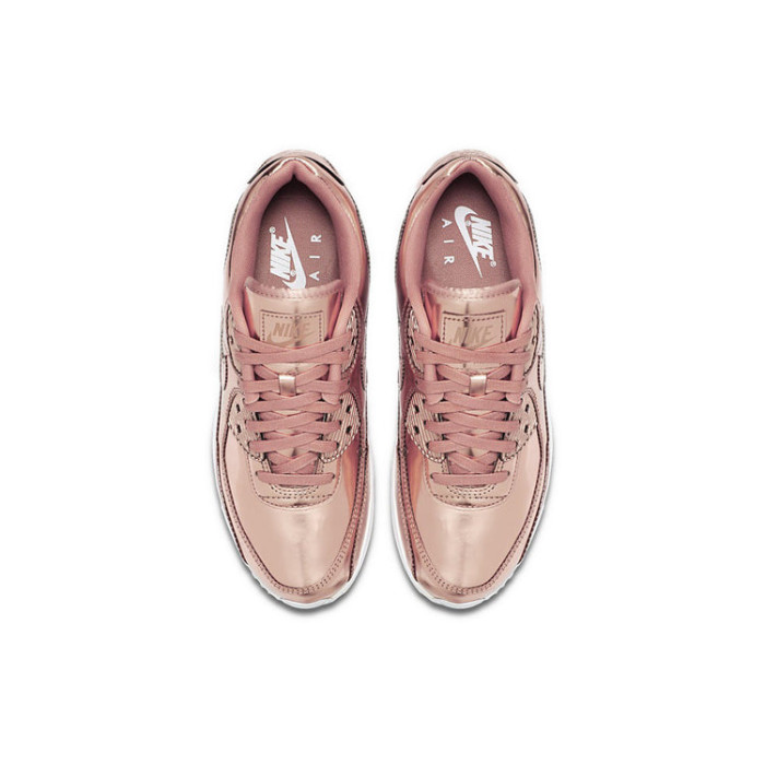 Nike Wmns Air Max 90 Metallic Pack - Rose Gold - женская сетка размеров Nike Wmns Air Max 90 Metallic Pack - Rose Gold - женская сетка размеров