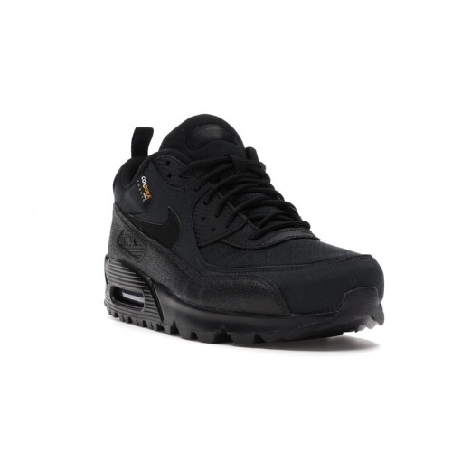 Кроссы Nike Air Max 90 Surplus Black - мужская сетка размеров