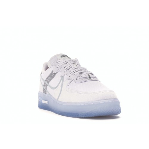 Кроссы Nike Air Force 1 React White Light Bone - мужская сетка размеров