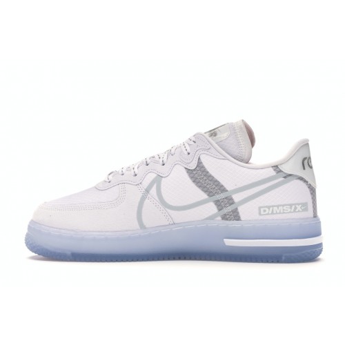 Кроссы Nike Air Force 1 React White Light Bone - мужская сетка размеров