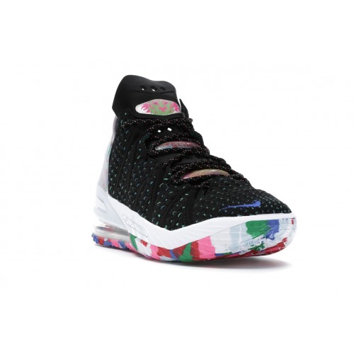Кроссы Nike LeBron 18 Multicolor - мужская сетка размеров