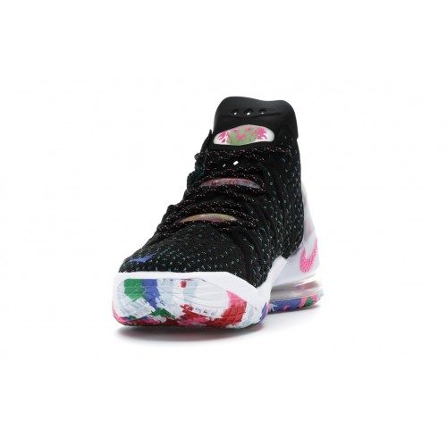 Кроссы Nike LeBron 18 Multicolor - мужская сетка размеров