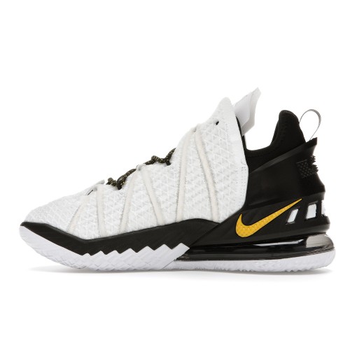 Кроссы Nike LeBron 18 Lakers Home - мужская сетка размеров