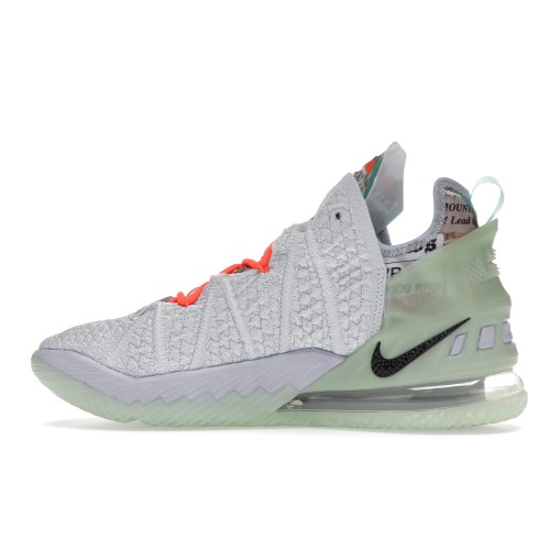 Кроссы Nike LeBron 18 Diana Taurasi GOAT Vision - мужская сетка размеров