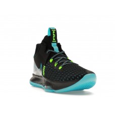 Кроссовки Nike LeBron Witness 5 Black Light Blue Fury
