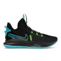 Кроссовки Nike LeBron Witness 5 Black Light Blue Fury