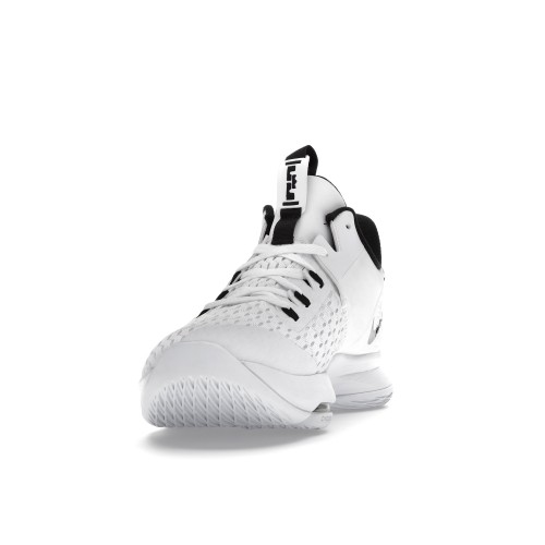 Кроссы Nike LeBron Witness 5 White Black - мужская сетка размеров