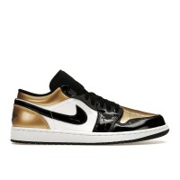 Кроссовки Jordan 1 Low Gold Toe