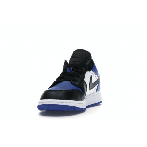 Кроссы Jordan 1 Low Royal Toe (GS) - подростковая сетка размеров