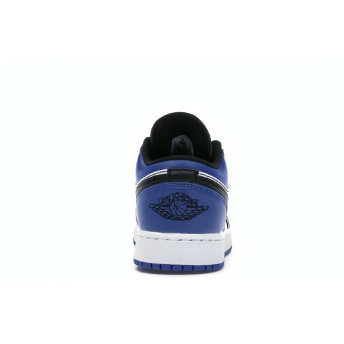 Кроссы Jordan 1 Low Royal Toe (GS) - подростковая сетка размеров