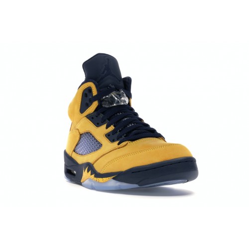 Кроссы Jordan 5 Retro Michigan (2019) - мужская сетка размеров
