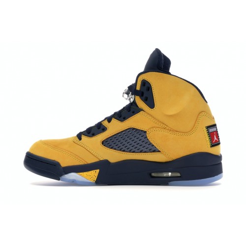 Кроссы Jordan 5 Retro Michigan (2019) - мужская сетка размеров