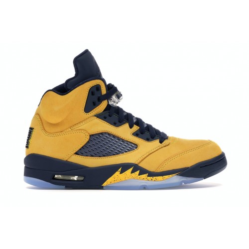 Кроссы Jordan 5 Retro Michigan (2019) - мужская сетка размеров