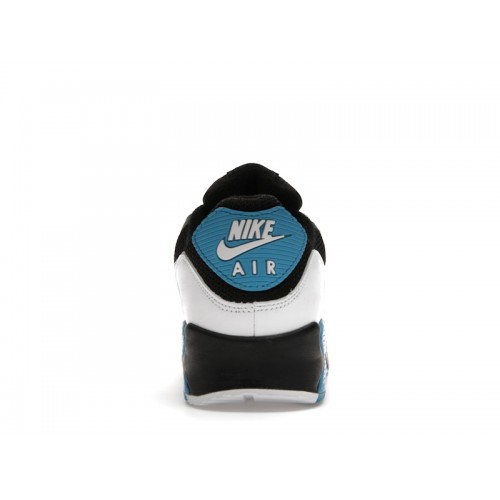 Nike Air Max 90 Black Blue - мужская сетка размеров