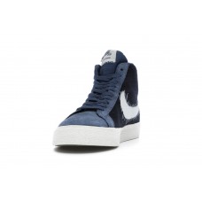 Кроссовки Nike SB Zoom Blazer Mid Sashiko Mystic Navy