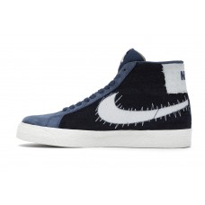 Кроссовки Nike SB Zoom Blazer Mid Sashiko Mystic Navy