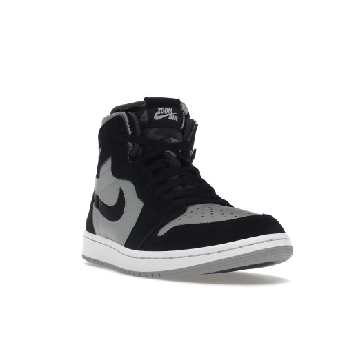 Кроссы Jordan 1 Zoom CMFT Black Light Smoke Grey - мужская сетка размеров