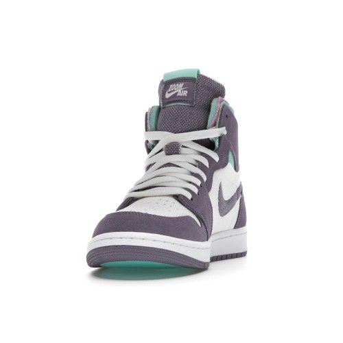 Кроссы Jordan 1 High Zoom Air CMFT White Daybreak Tropical Twist - мужская сетка размеров