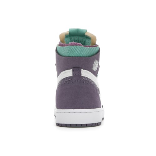 Кроссы Jordan 1 High Zoom Air CMFT White Daybreak Tropical Twist - мужская сетка размеров
