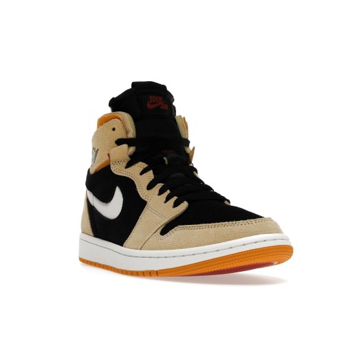 Кроссы Jordan 1 High Zoom Air CMFT Pumpkin Spice - мужская сетка размеров