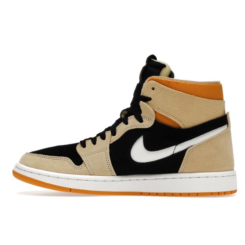 Кроссы Jordan 1 High Zoom Air CMFT Pumpkin Spice - мужская сетка размеров