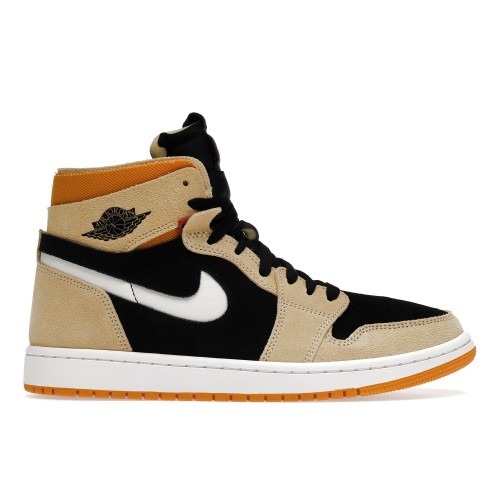 Кроссы Jordan 1 High Zoom Air CMFT Pumpkin Spice - мужская сетка размеров