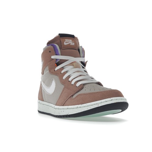 Кроссы Jordan 1 High Zoom Air CMFT Fossil Stone - мужская сетка размеров