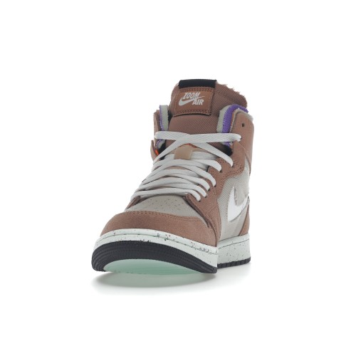 Кроссы Jordan 1 High Zoom Air CMFT Fossil Stone - мужская сетка размеров