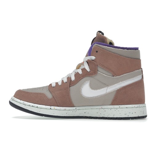 Кроссы Jordan 1 High Zoom Air CMFT Fossil Stone - мужская сетка размеров