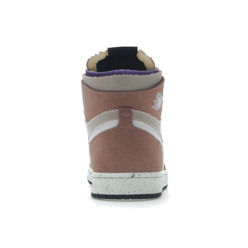 Кроссы Jordan 1 High Zoom Air CMFT Fossil Stone - мужская сетка размеров