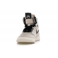 Женские Jordan 1 High Zoom Air CMFT Summit White Black (W)