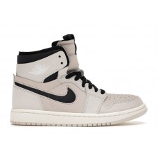 Женские Jordan 1 High Zoom Air CMFT Summit White Black (W)