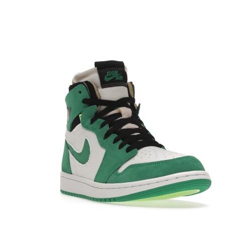 Кроссы Jordan 1 High Zoom Air CMFT Stadium Green (W) - женская сетка размеров
