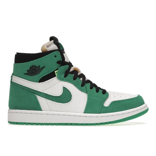 Кроссы Jordan 1 High Zoom Air CMFT Stadium Green (W) - женская сетка размеров
