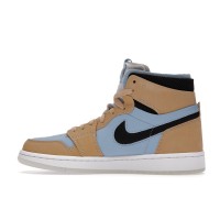 Женские Jordan 1 High Zoom Air CMFT Psychic Blue (W)