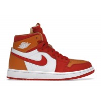 Женские Jordan 1 High Zoom Air CMFT Fire Red Hot Curry (W)