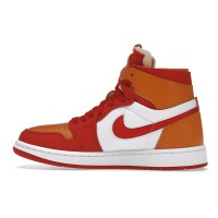 Женские Jordan 1 High Zoom Air CMFT Fire Red Hot Curry (W)