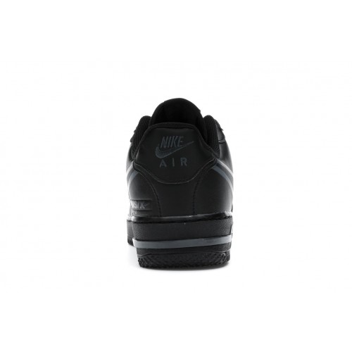 Кроссы Nike Air Force 1 React Black Anthracite - мужская сетка размеров