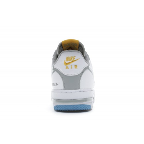 Кроссы Nike Air Force 1 React Light Smoke Grey - мужская сетка размеров