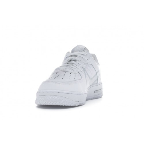 Кроссы Nike Air Force 1 React White - мужская сетка размеров
