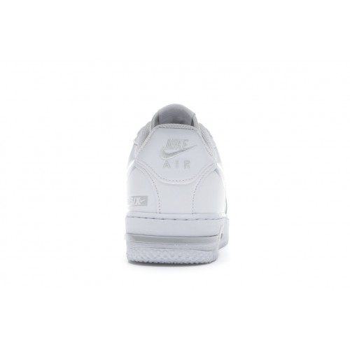 Кроссы Nike Air Force 1 React White - мужская сетка размеров