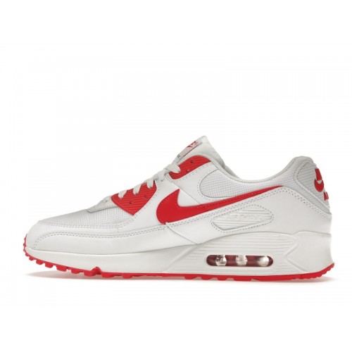 Nike Air Max 90 Color Pack University Red - мужская сетка размеров