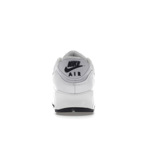 Кроссы Nike Air Max 90 White - мужская сетка размеров