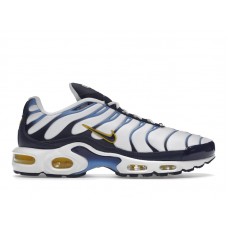 Кроссовки Nike Air Max Plus White Navy Gold