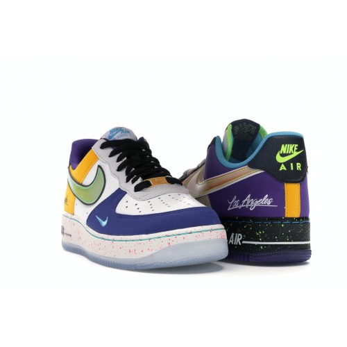 Кроссы Nike Air Force 1 Low What The LA - мужская сетка размеров