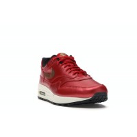 Женские Nike Air Max 1 Red Gold Sequin (W)