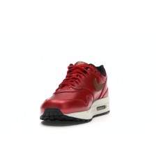 Женские Nike Air Max 1 Red Gold Sequin (W)