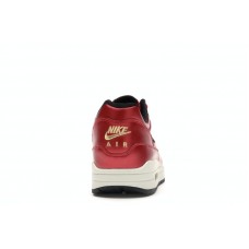 Женские Nike Air Max 1 Red Gold Sequin (W)